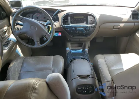 2002 Toyota Sequoia Sr5 из США, поврежденный, VIN 5TDZT34A52S108066